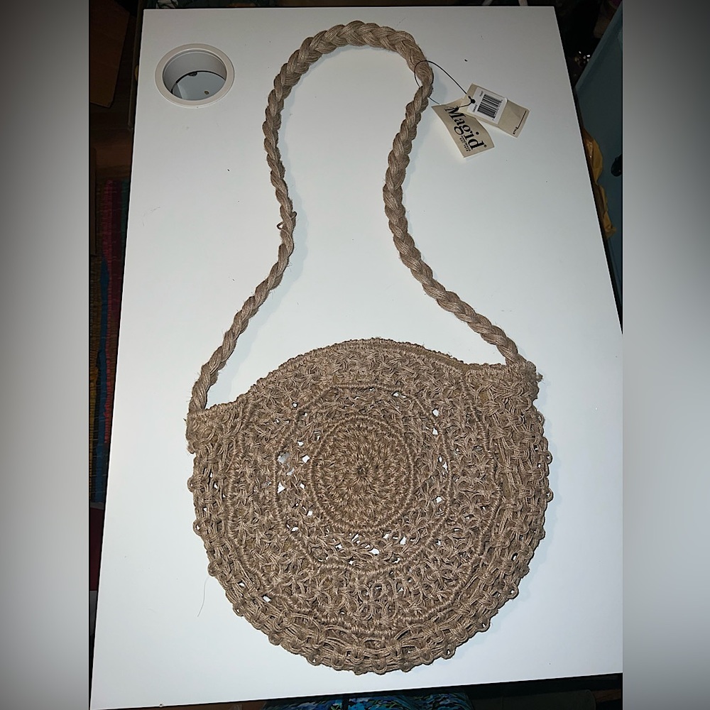 NWT Magit Jute Crossbody